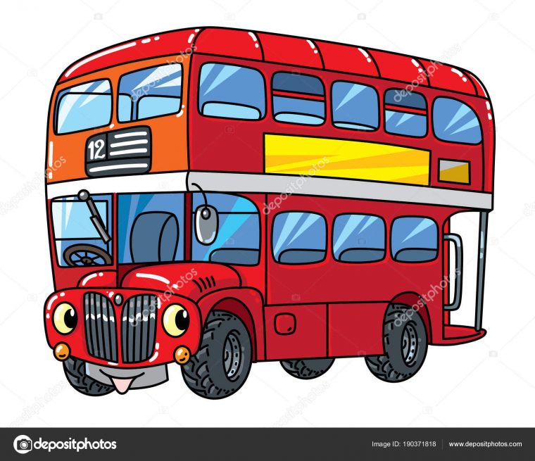 Bus De Londres Dessin – Bus De Rouge De Double Pont De Londres encequiconcerne Bus Anglais A Colorier