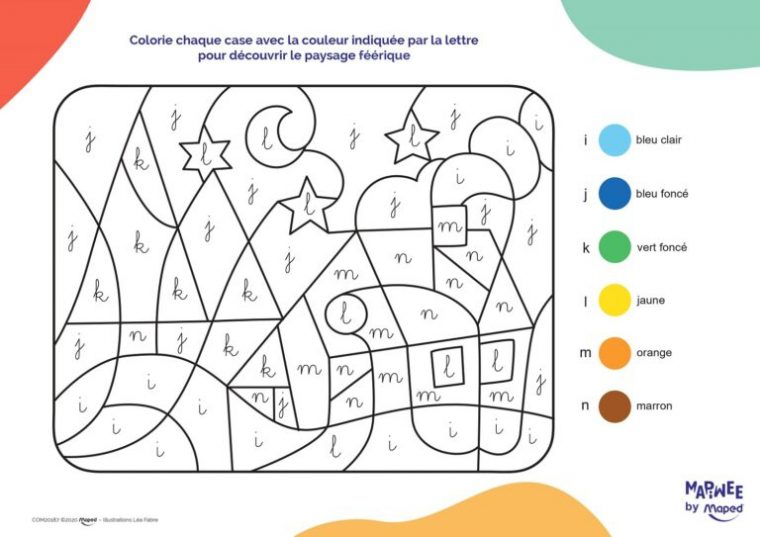 Cahier De Coloriages Et Activités Ludiques Sur L'Hiver À Imprimer encequiconcerne Coloriage De Reponse