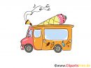 Camion De Crème Glacée Dessin Gratuit À Télécharger - Voitures Dessin avec Dessin Camion