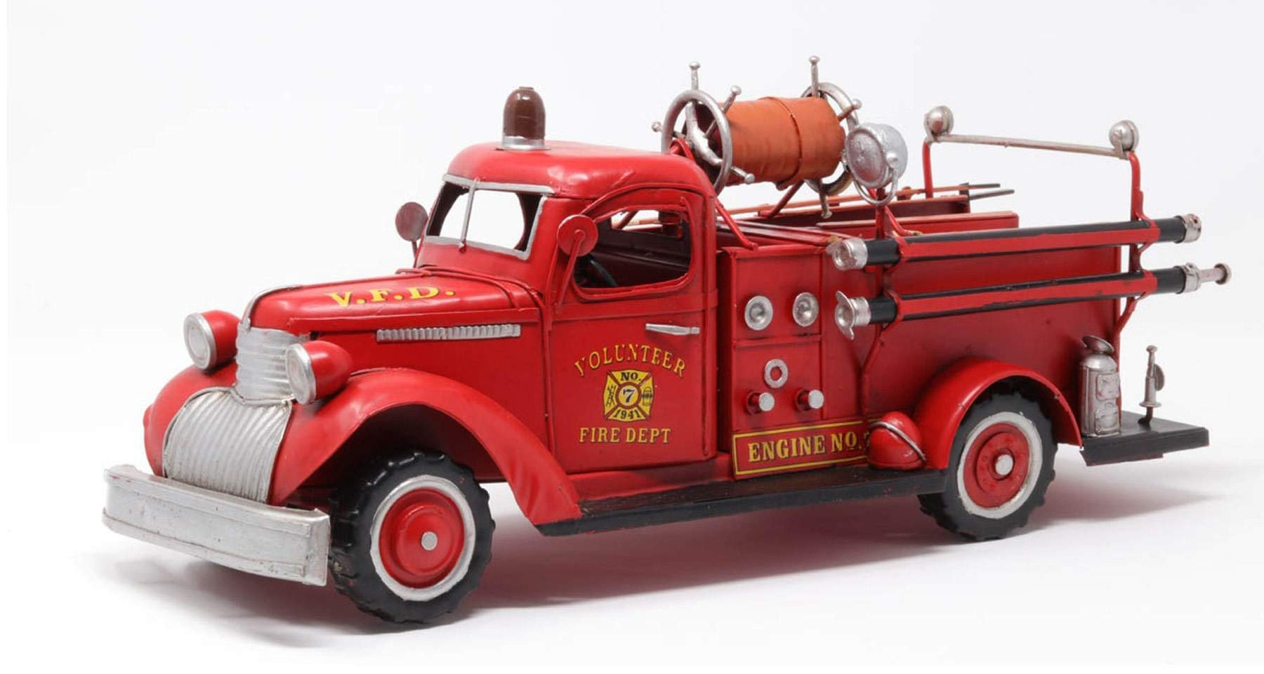 Camion De Pompier Rouge Vintage Décoratif pour Tout Les Camions De Pompiers 
