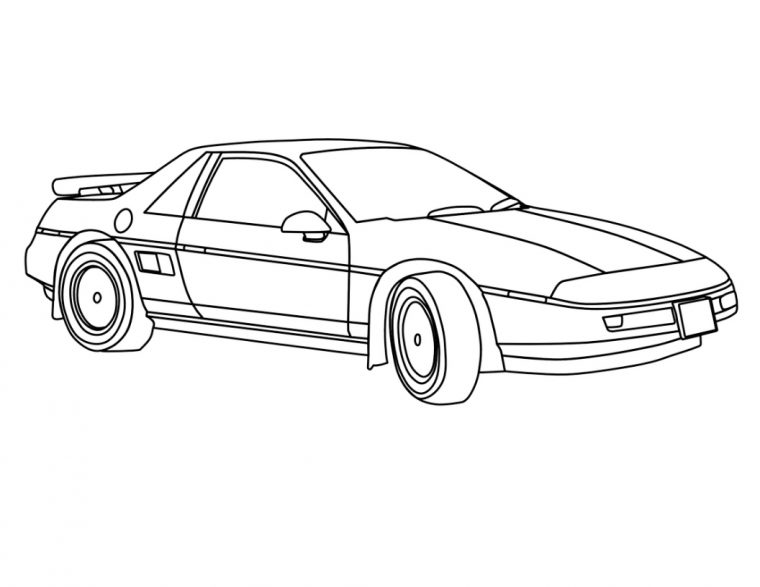 Car Coloring Pages – Best Coloring Pages For Kids destiné Auto Dessin