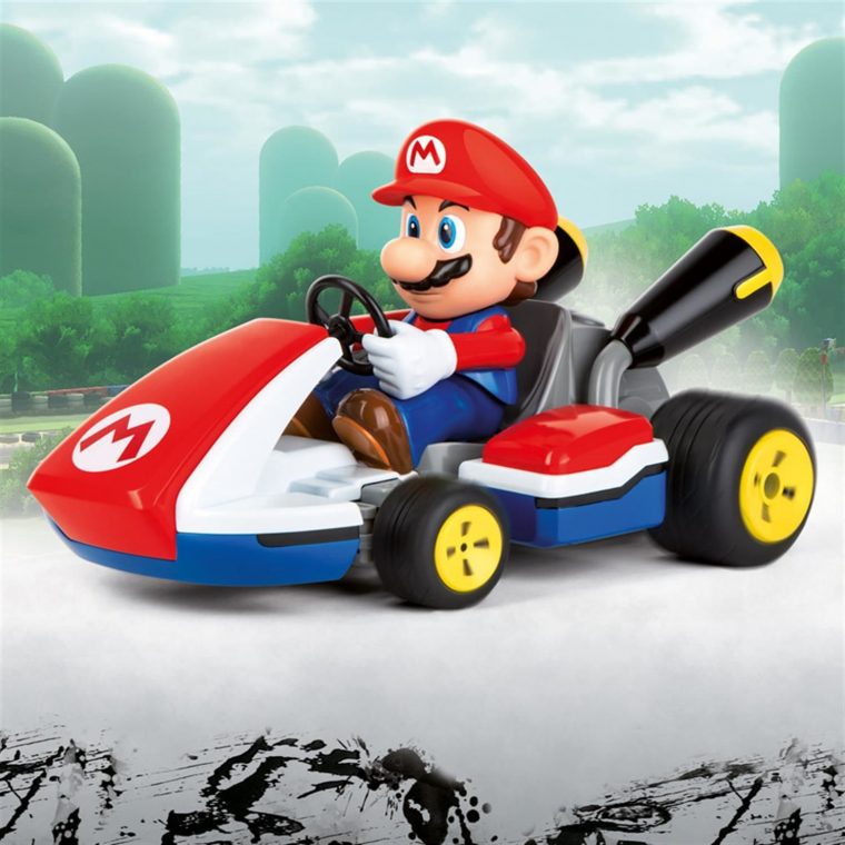 Carrera – Rc 370162107 Mario Kart?, Mario – Race Kart Avec Effets à Mario Voiture De Course