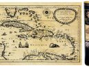Carte Ancienne Des Caraibes Au Temps Des Pirates En 1657  Carte D avec Dessin Carte Guadeloupe