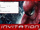 Carte Anniversaire Spiderman Gratuite À Imprimer dedans Carte Spiderman À Imprimer