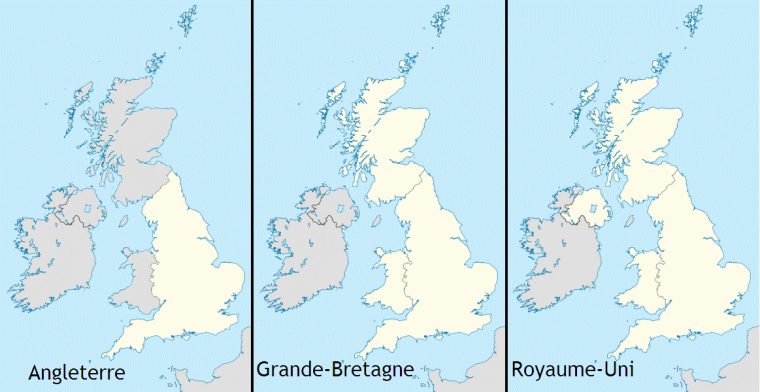 Carte D-Angleterre – Grande Bretagne Ou Royaume Uni » Vacances – Guide à Régions D Angleterre