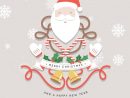 Carte Du Père Noël  Télécharger Des Vecteurs Gratuitement pour Numero Gratuit Du Pere Noel