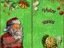 Carte Menu De Noël À Imprimer En 2020  Menu De Noël, Texte Joyeux Noel tout Carte De Menu Noel A Imprimer Gratuit