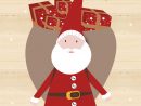 Carte Postale Personnalisable Joyeux Père Noël pour Illustrations Noël