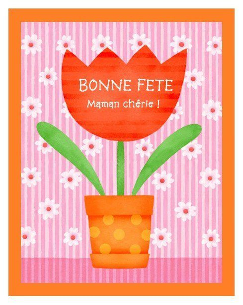 Cartes Bonne Fête Maman , À Imprimer ! - 1000 Idées À Faire Chez Soi dedans Carte Anniversaire Maman A Imprimer Gratuit