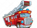 Cartoon Fire Truck - Carinewbi intérieur Dessin Camion De Pompier
