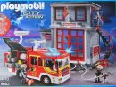 Caserne De Pompiers Playmobil 5981 City Action - Pompier Playmobil à Camion Playmobil Pompier