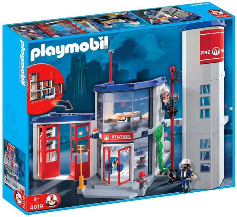 Caserne Pompier Playmobil Picwic – Stepindance.fr concernant Jeux Gratuits De Camion De Chantier