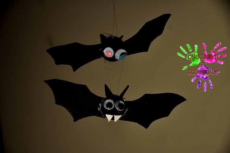 Chauve-Souris À Suspendre  Chocolat Et Scoubidou à Patron Chauve Souris Halloween