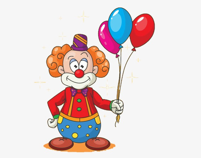 Clown Dessin Plat De Graphiques Le Ballonnet Image Png Pour Le intérieur Clown Dessin 