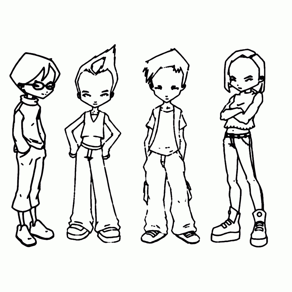 Code Lyoko: Ausmalbilder &amp;amp; Malvorlagen - 100% Kostenlos encequiconcerne Code Lyoko Dessin 