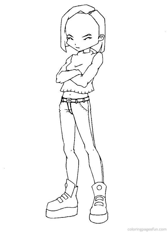 Code Lyoko Coloring Pages 15 - Free Printable Coloring Pages concernant Code Lyoko Dessin 