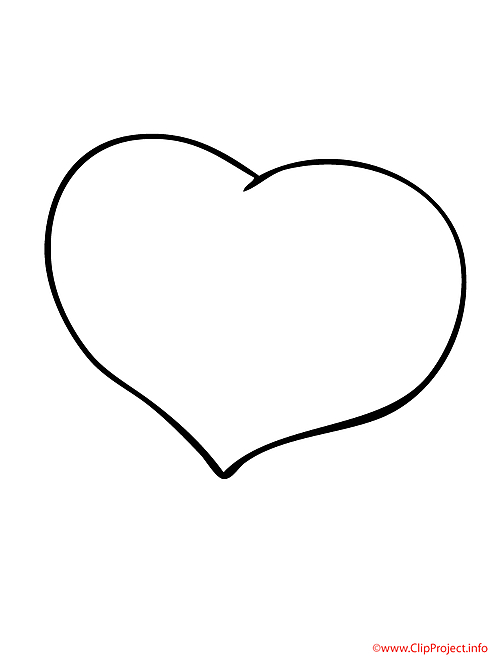 Coeur Coloriage - Saint Valentin Cartes Pour La Coloration Dessin destiné Coloriage En Coeur 