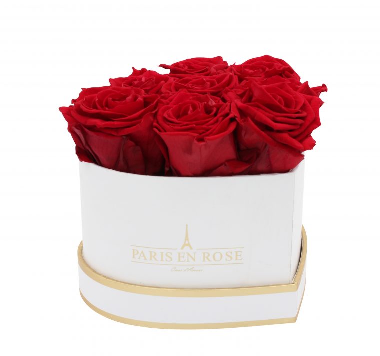 Coeur D'Amour Classic Bijou – Rosenboxen Und Flowerbox  Paris En Rose à Couer D Amour