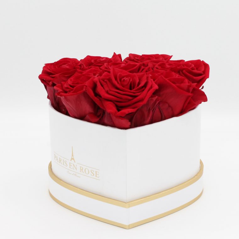 Coeur D'Amour Classic Bijou – Rosenboxen Und Flowerbox  Paris En Rose tout Couer D Amour