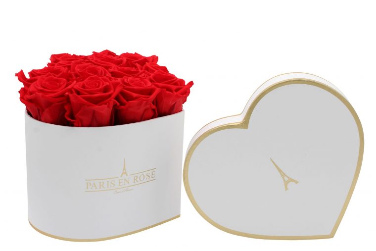 Coeur D'Amour Grande Bijou – Rosenboxen Und Flowerbox  Paris En Rose dedans Couer D Amour