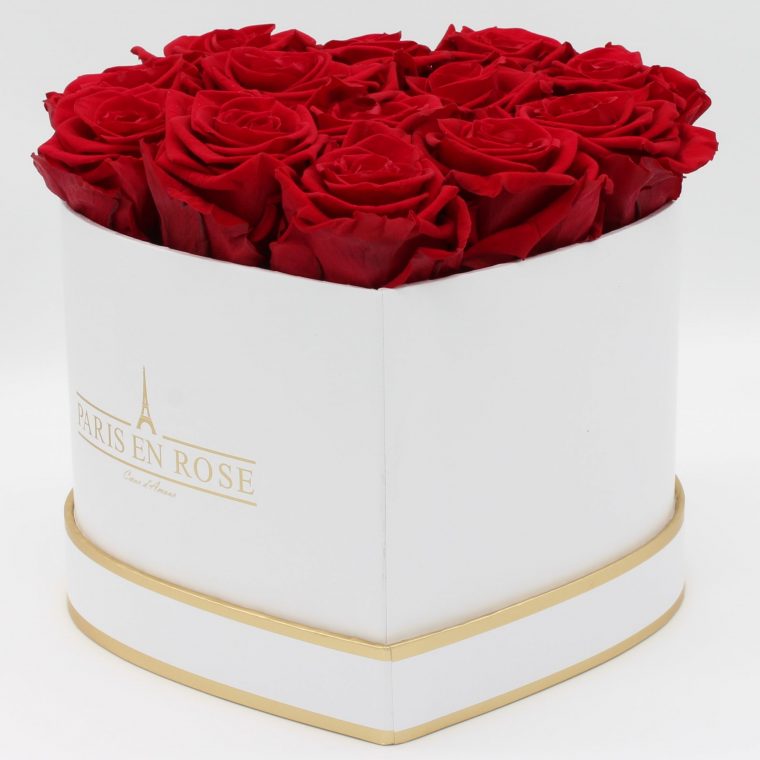 Coeur D'Amour Grande Bijou – Rosenboxen Und Flowerbox  Paris En Rose destiné Couer D Amour