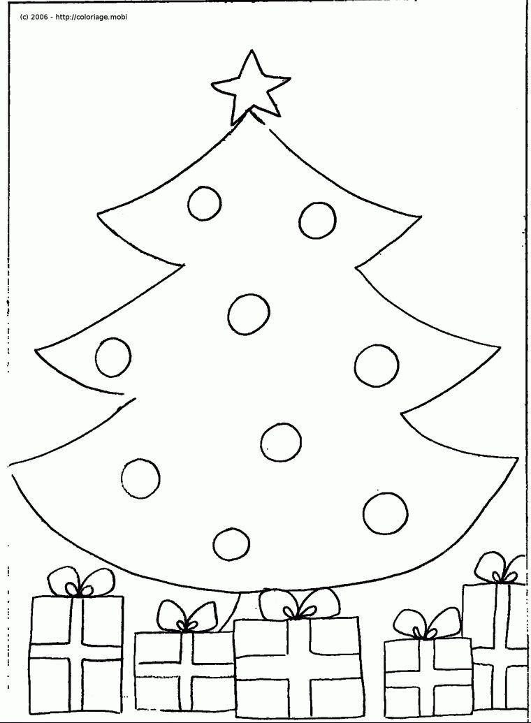 Coloriage À Dessiner Sapin Noel concernant Coloriage Sapin De Noel Gratuit A Imprimer