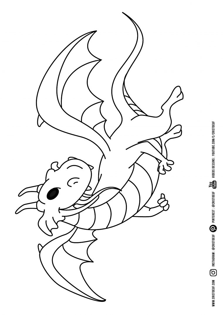 Coloriage À Imprimer Coloriages Pour Enfants À Colorier serapportantà Dessin Dragon Enfant