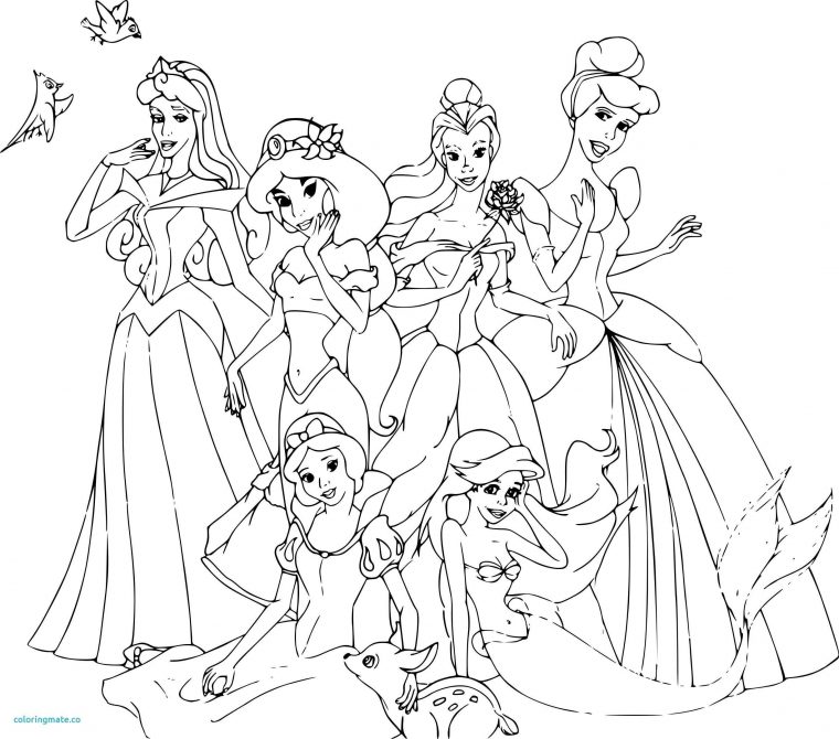 Coloriage À Imprimer De Disney Princesse – Coloriage Imprimer concernant Coloriage Imprimer Disney