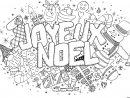 Coloriage Adulte Doodle Noel Par Azyrielle Dessin Noel Adulte À Imprimer dedans Coloriage Noël