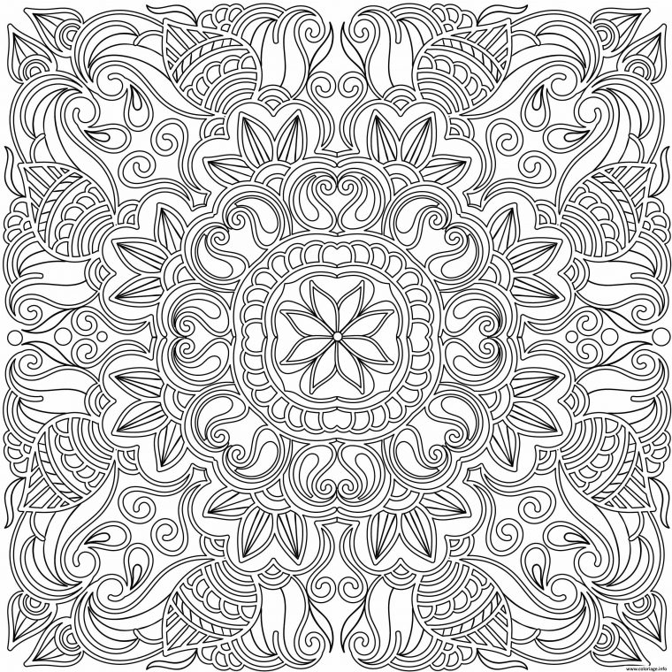 Coloriage Adulte Mandala Doodle Dessin Adulte À Imprimer tout Mandalas À Colorier Gratuit