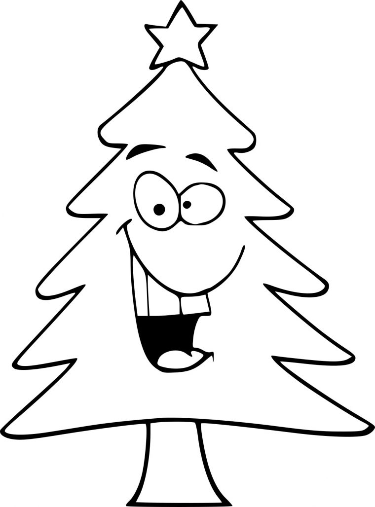 Coloriage Arbre Noel Dessin À Imprimer Sur Coloriages avec Dessins De Noël