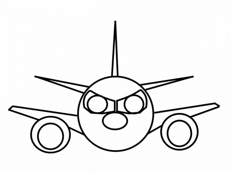 Coloriage Avion : Une Quarantaine De Dessins À Imprimer Gratuitement destiné Avion Dessin Enfant