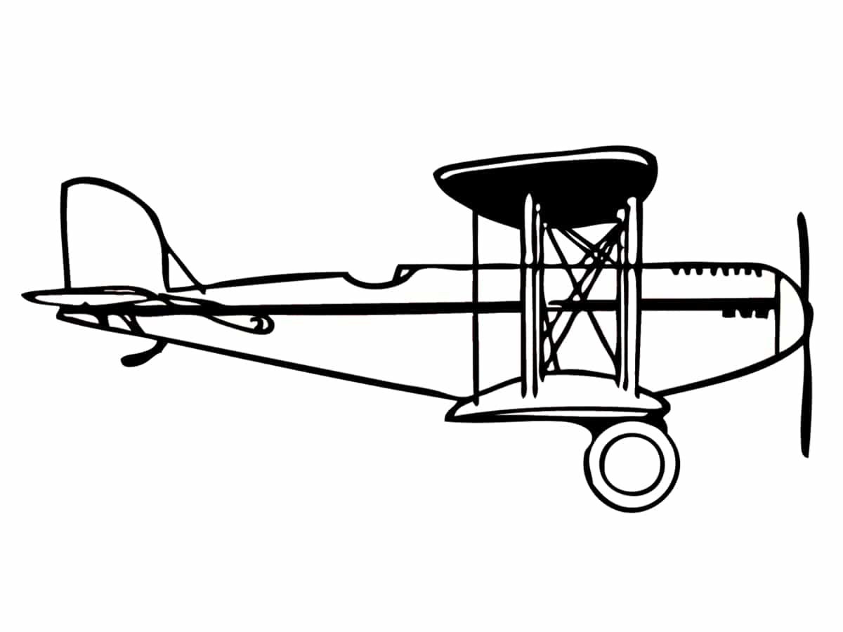 Coloriage Avion : Une Quarantaine De Dessins À Imprimer Gratuitement encequiconcerne Avion Dessin Enfant 