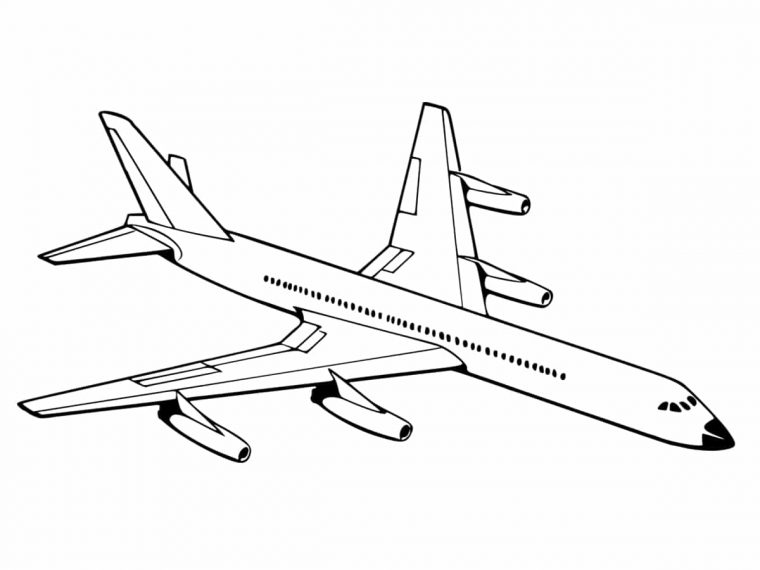 Coloriage Avion : Une Quarantaine De Dessins À Imprimer Gratuitement encequiconcerne Dessin Avion Enfant