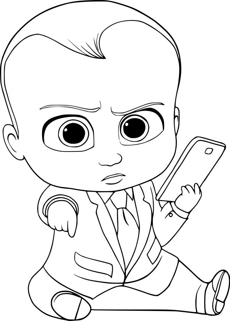 Coloriage Baby Boss À Imprimer dedans Coloriage Doudou À Imprimer