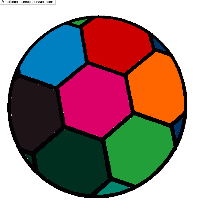 Coloriage Ballon De Foot - Sans Dépasser concernant Coloriage Ballon Foot 