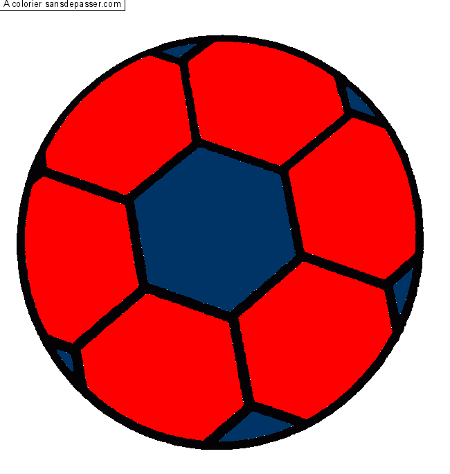 Coloriage Ballon De Foot - Sans Dépasser tout Coloriage Ballon De Foot