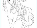 Coloriage Barbie Cheval Bestof Collection Coloriage De Barbie Cheval A concernant Coloriage Barbie Cheval