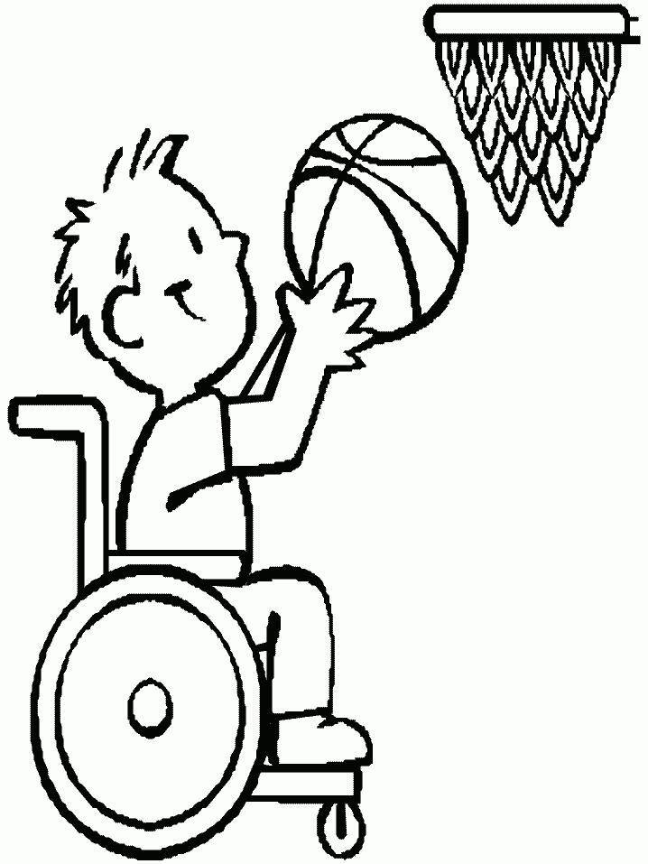 Coloriage Basket-Ball 10 avec Coloriage Basket