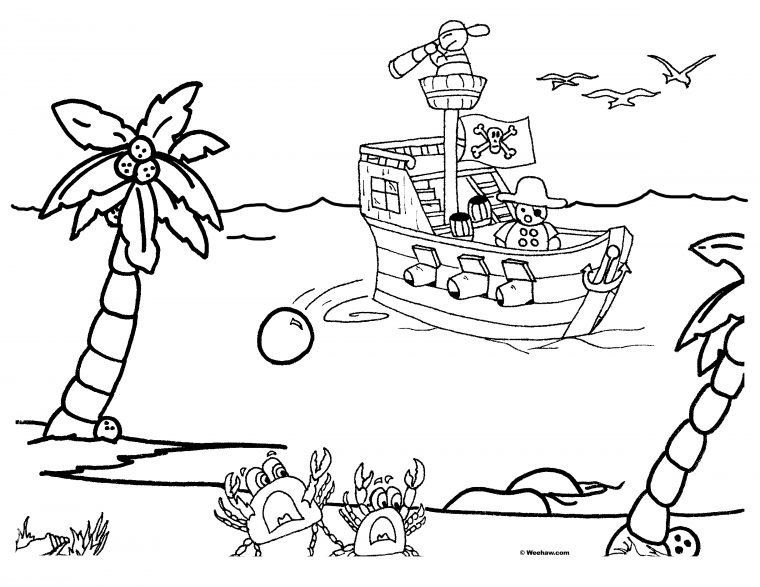 Coloriage Bateau Pirate #138278 (Transport) – Album De Coloriages intérieur Coloriage Fée Pirate