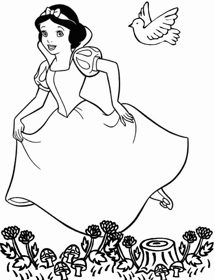 Coloriage Blanche Neige Et Les Sept Nains #133874 (Films D'Animation avec Coloriage Blanche Neige Et Les 7 Nains À Imprimer