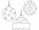 Coloriage Boule De Noël : 20 Dessins À Imprimer Gratuitement avec Dessins Boules De Noel