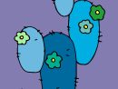 Coloriage Cactus - Sans Dépasser avec Coloriage Cactus