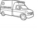 Coloriage Camion Ambulance À Imprimer pour Dessin Camion