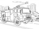 Coloriage Camion De Pompier #135854 (Transport) - Album De Coloriages concernant Dessin Camion