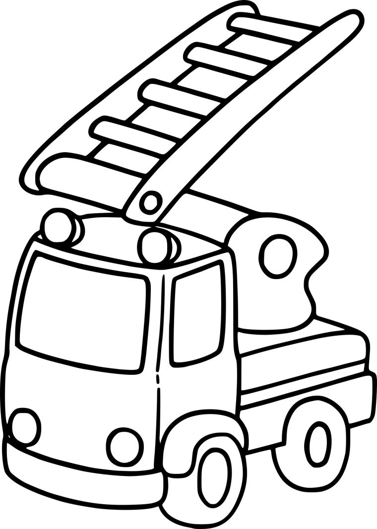 Coloriage Camion Enfant À Imprimer concernant Coloriages Enfants