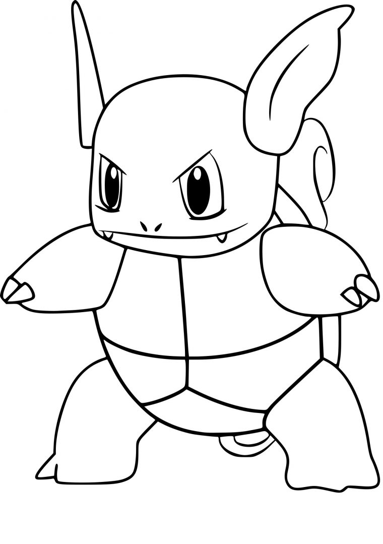 Coloriage Carabaffe Pokemon Go À Imprimer concernant Dessin Pokemon À Imprimer