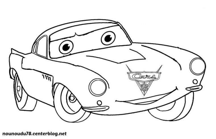 Coloriage Cars destiné Cars En Dessin