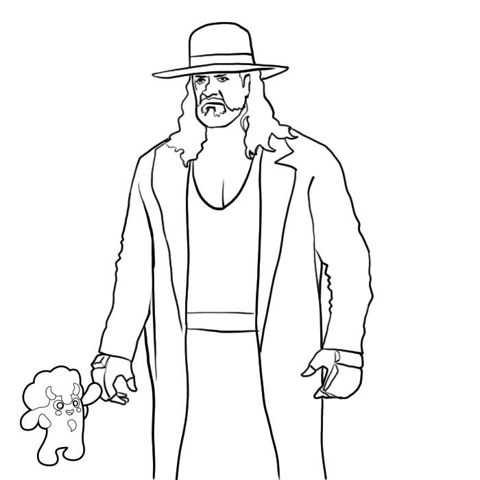 Coloriage Catch Undertaker A Imprimer Gratuit – Az Coloriage encequiconcerne Coloriage De Catch