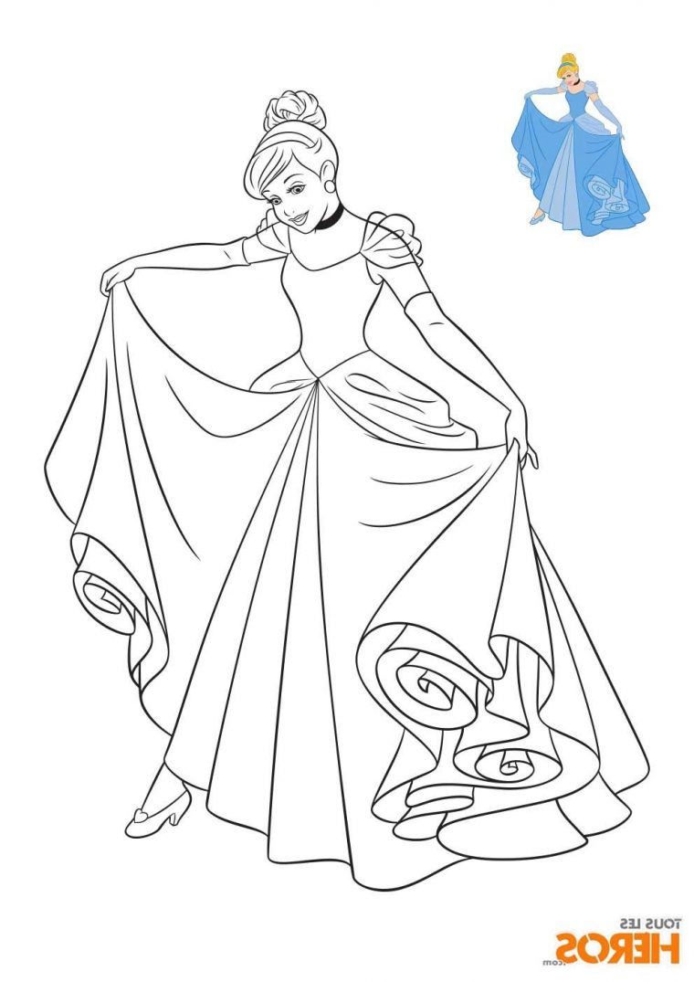 Coloriage Cendrillon Gratuit À Imprimer Nouveau Images Coloriez Les avec Dessin Cendrillon A Imprimer Gratuit